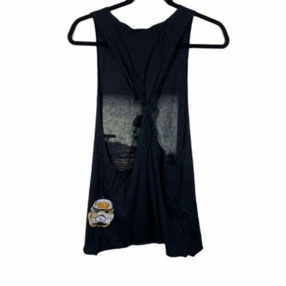 Star Wars Luke Skywalker Tank Top Black XL - Picture 4 of 12